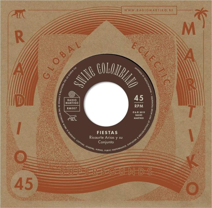 Ricaurte Arias Y Su Conjunto/Orquesta Pacho Galan - Fiestas / Estambul (7" Single)