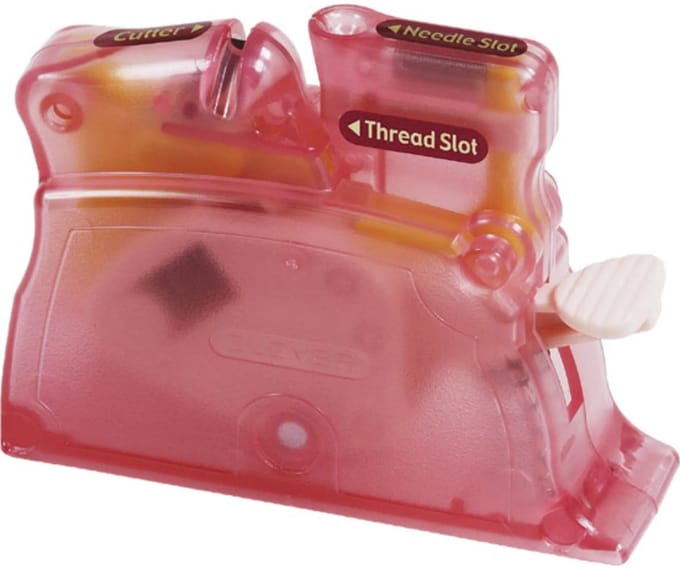 Desk Needle Threader Pink