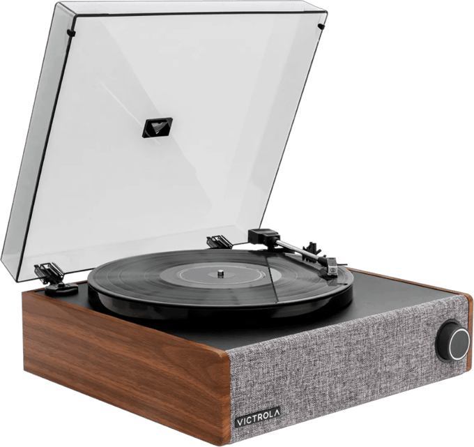Platenspeler VICTROLA Eastwood LP walnoot