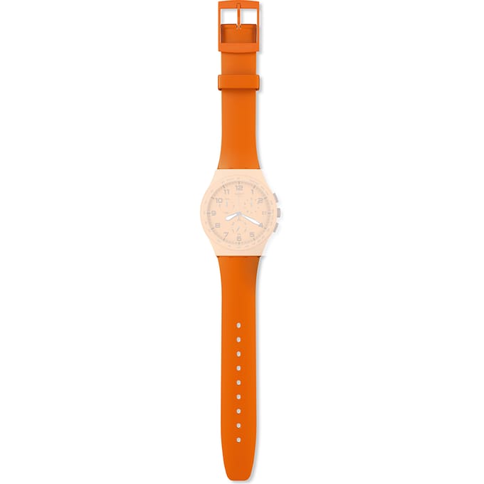Swatch Plastic - New Chrono - SUS ASUSO400 SUSO400 Wild Orange band