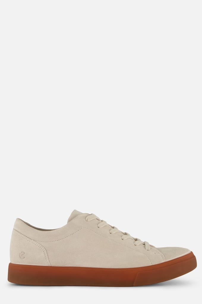 Ecco Ecco Soft 10 M Lace Sneakers beige Leer