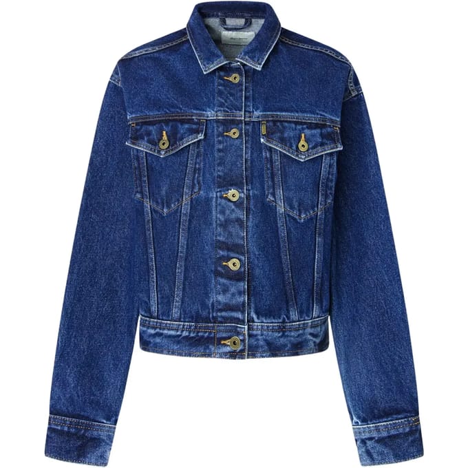 Dames spijkerjack met een casual pasvorm Pepe Jeans