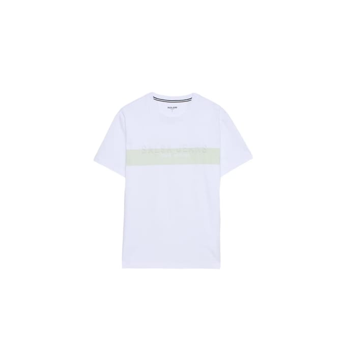 Katoenen T-shirt met ronde hals Salsa Jeans