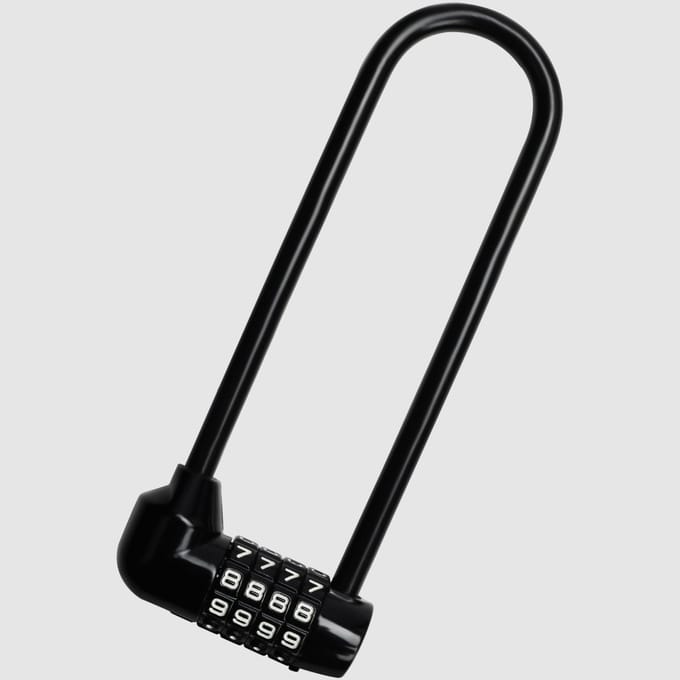 Dailygoods- Hangslot 4-Cijferige Combinatie - 16 cm Lange Beugel