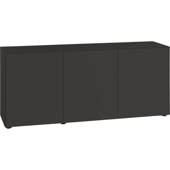 Piure Nex Pur combibox gesloten - graphite P44 - Deuren/Deuren - H 75 cm