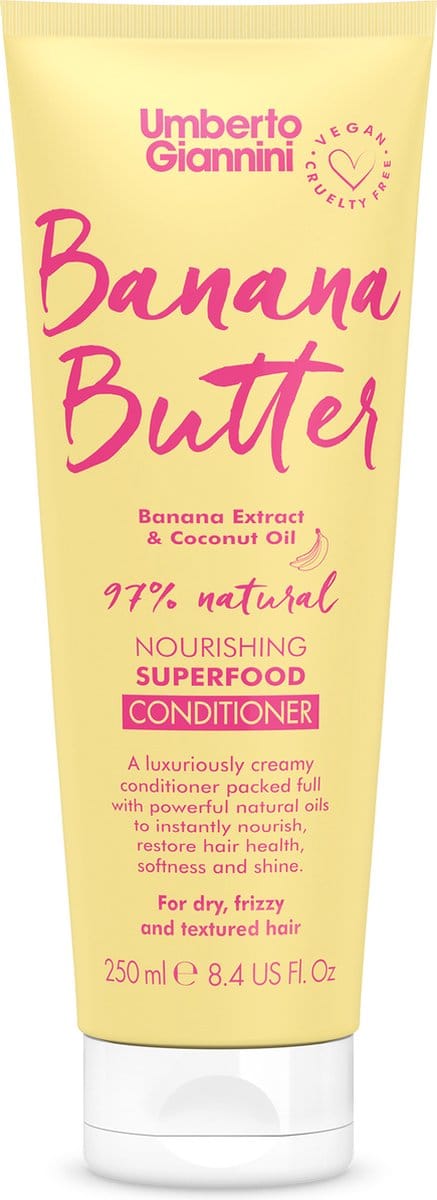 Umberto Giannini Banana Butter - Shampoo & Conditioner Set