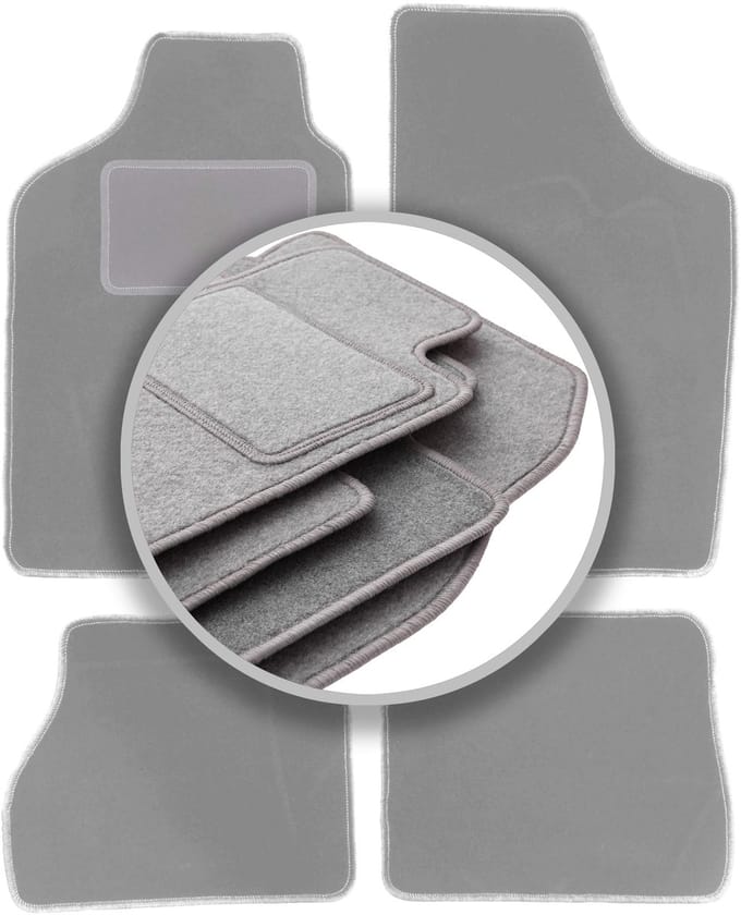 Grijze automatten voor: Nissan Micra K10 hatchback (1983-1991)