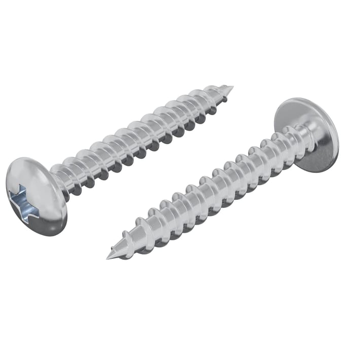 vidaXL Houten Schroef 2 st zilver M4 x 28 mm IJzer