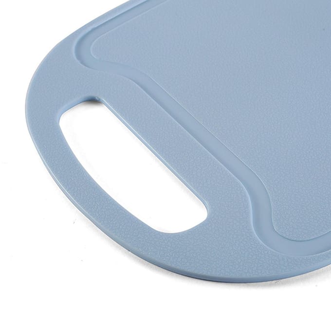 Snijplank Plastic Groot Formaat Multifunctioneel met Gemakkelijk Vast te Pakken Handvat Hakbord om te Snijden gray