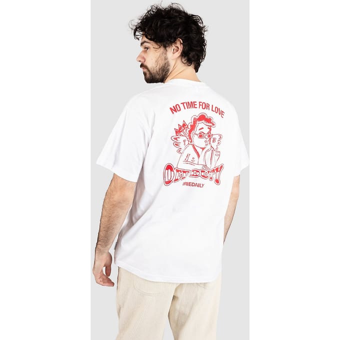 Iriedaily No Love T-Shirt wit
