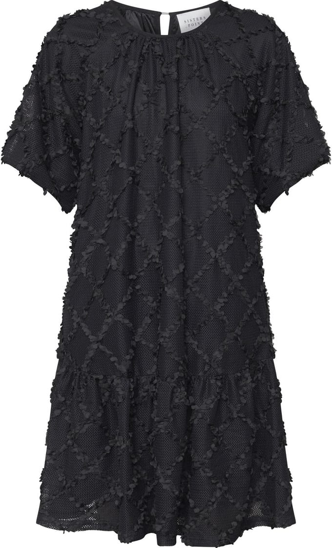 SISTERS POINT Vai-dr - Dames jurk - Black - Maat XL
