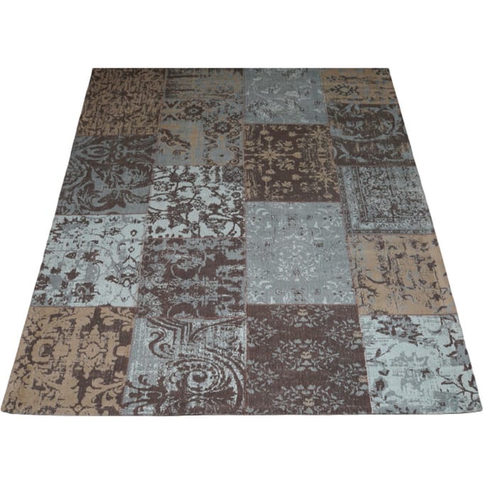 Veer Carpets Karpet vc patchwork sea blue 160 x 240 cm