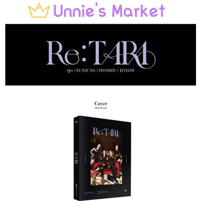 T-ARA(Tara) - Ré : Album T-ARA NO POSTER gray
