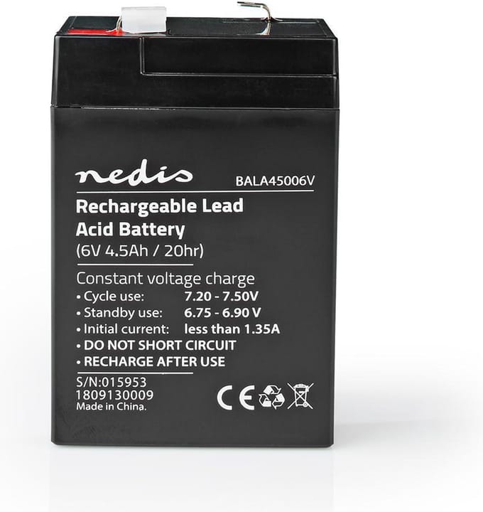 Nedis BALA45006V - UPS battery - Lead Acid - 4500 mAh
