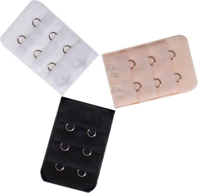Bh verlengstuk - zwart, wit en beige