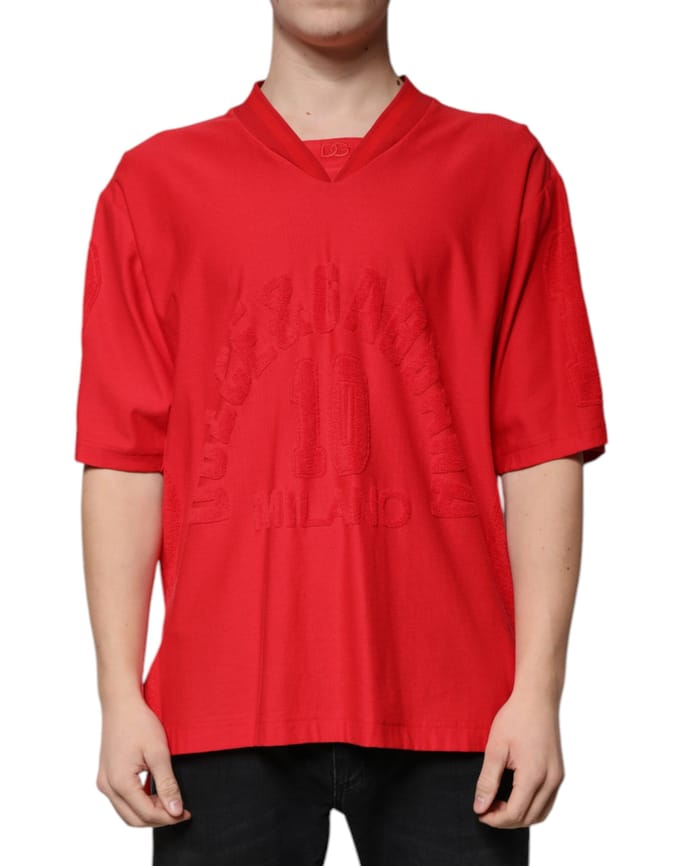 V-hals Korte Mouwen T-shirt