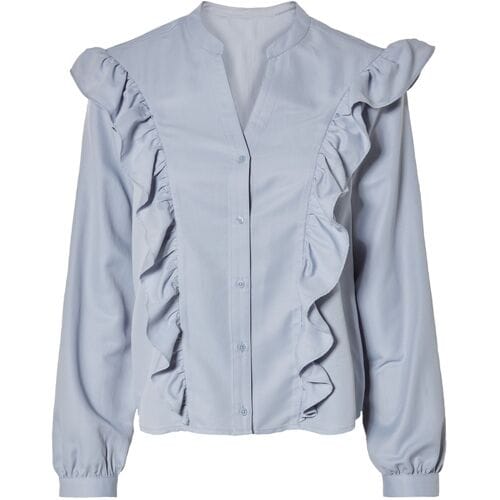 ESMARA Dames blouse (Lichtblauw, 34)