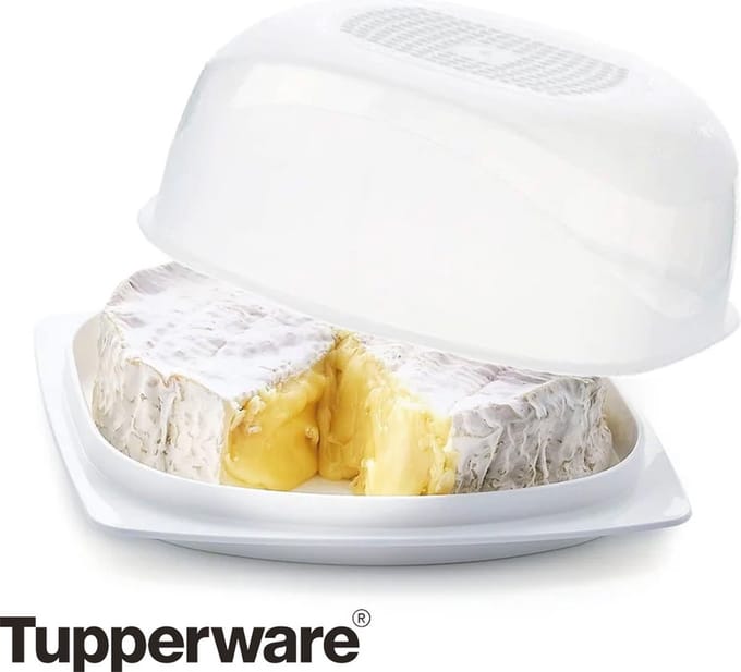 Tupperware CheeSmart - Kaasbewaardoos - Met CondensControl-systeem - 16 x 15,8 x 7,4 cm