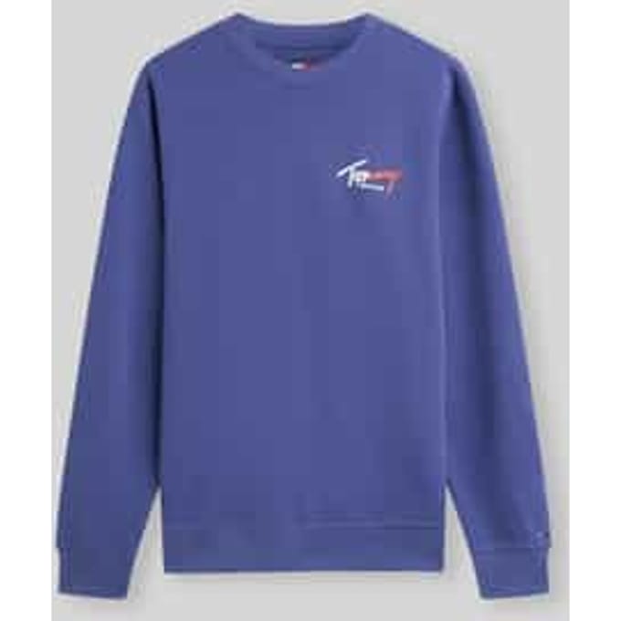 regular fit sweatshirt van puur katoen