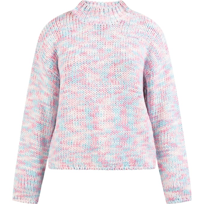 Mymo Gebreide trui Dames Roze Veelkleurig
