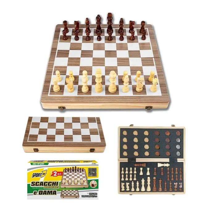 Magnetisch Schaakspel 2 in 1 Sport One
