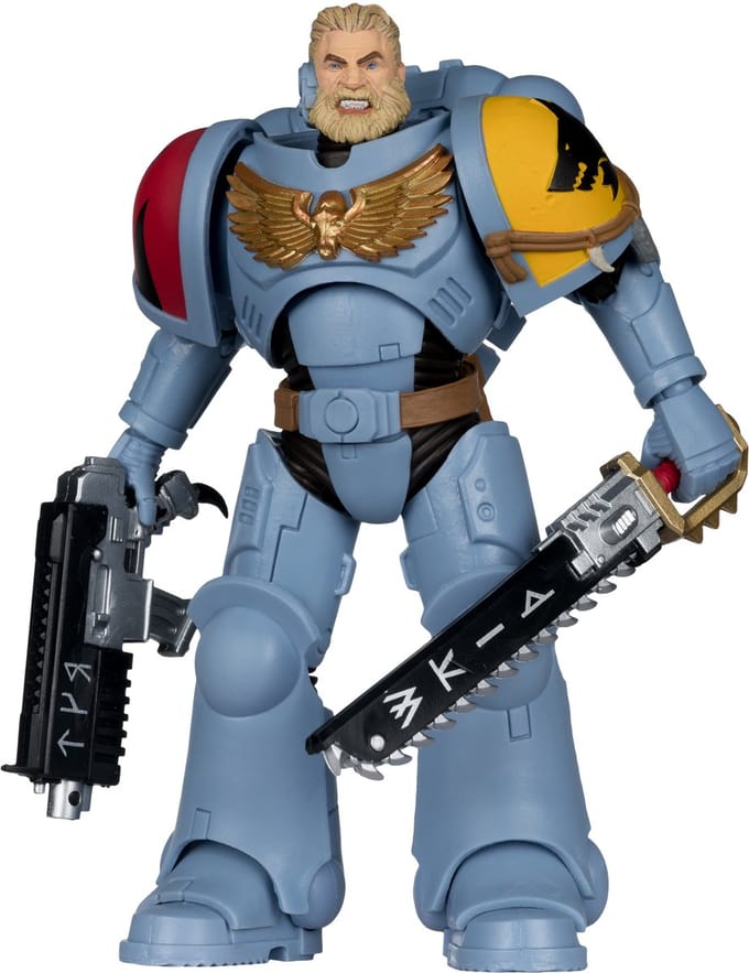 Warhammer 40,000 Action Figure Grey Hunter (Space Wolves) 18 cm