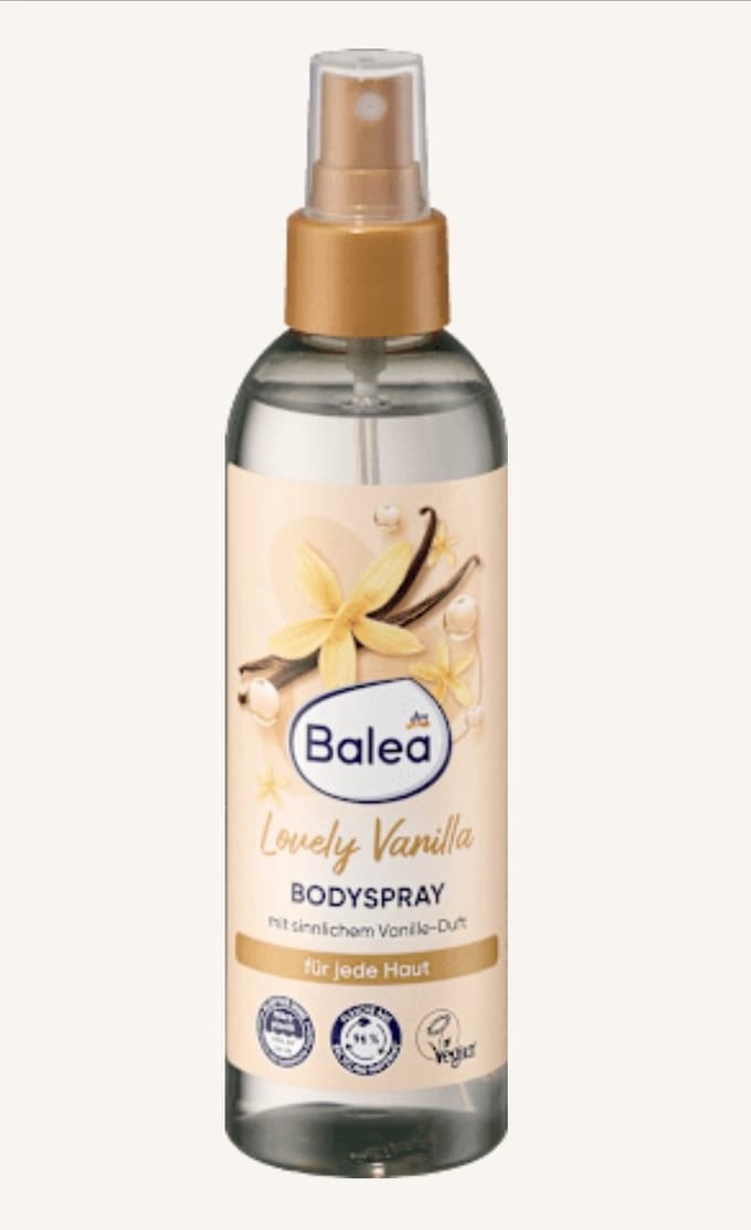 Balea Bodyspray Lovely Vanilla, 200 ml