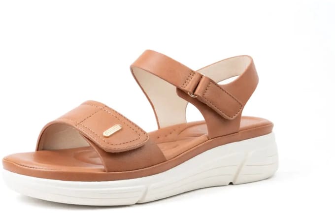 Verstelbare sandalen met brede neus H - model Mia