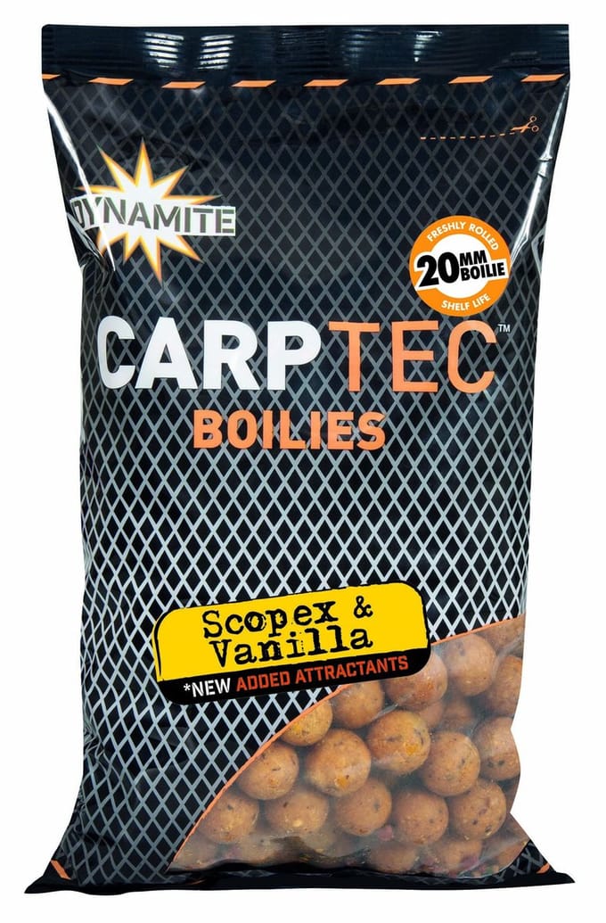 Carp Spirit Carptec Boilies | 900g 20mm Scopex & Vanilla