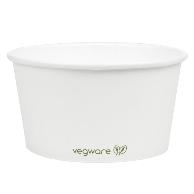 Vegware composteerbare voedselpotten voor warm eten 340ml (500 stuks)
