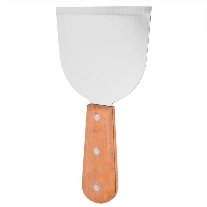 Roestvrij Staal Barbecue BBQ Grill Schraper Keuken Koken Steak Gebakken Schep Pannenkoek Spatel white