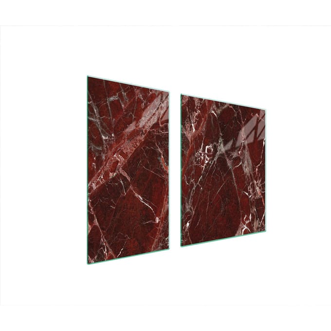TMK ArtDeko - Snijplank - 90x52cm - Marmer - Veiligheidsglas