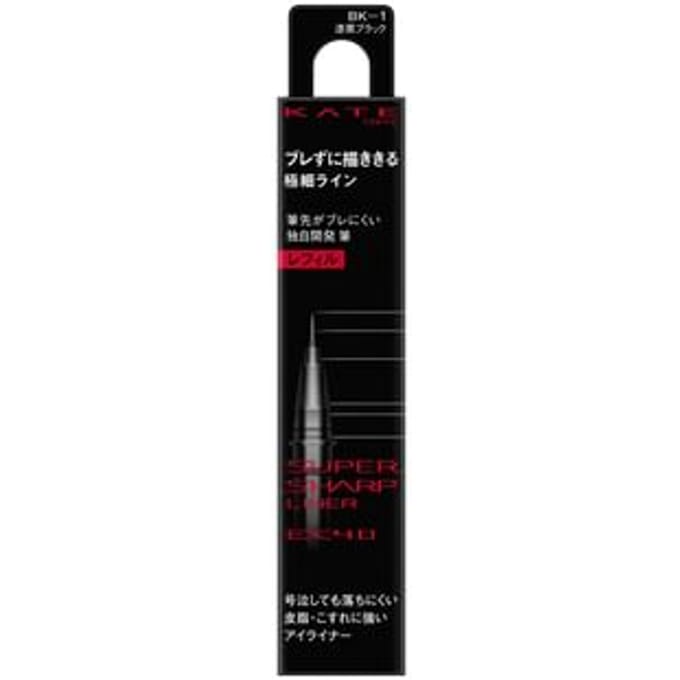 Kanebo - Kate Super Sharp Eye Liner EX 4.0 BK-01 Refill