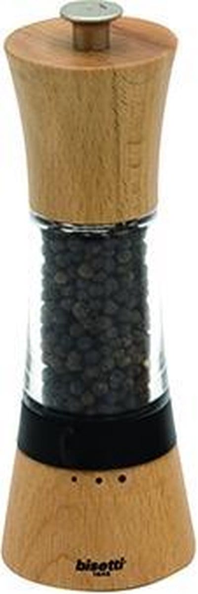 Bisitte Pisa Pepermolen - Acryl & Hout - 18 cm