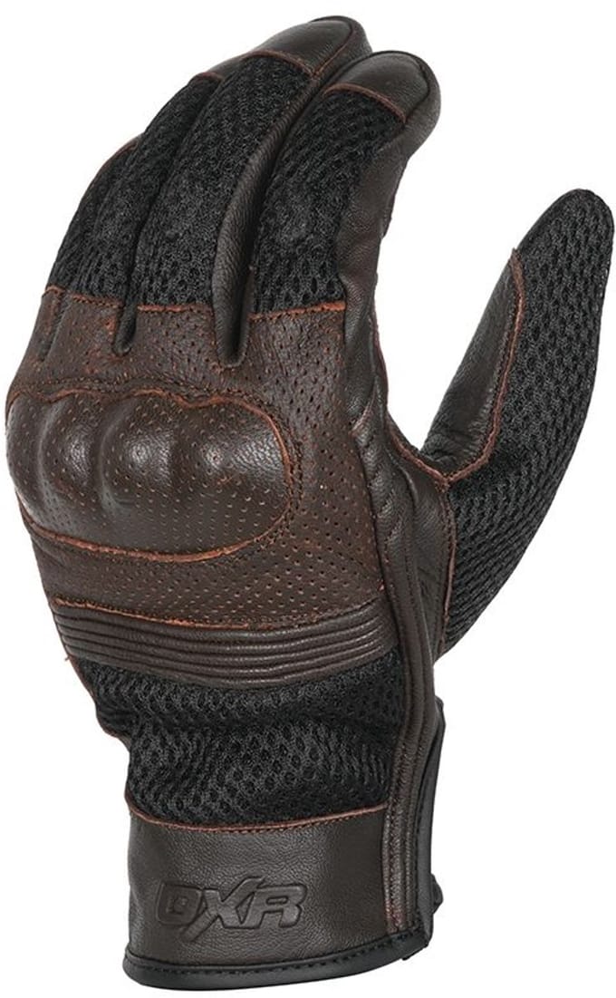 DXR Motorhandschoenen - Upman - Bruin - S
