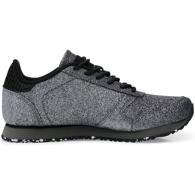 Woden Ydun Glitter Black Glitter Größe: 37 | Trainers Outlet | Damen | Schwarz