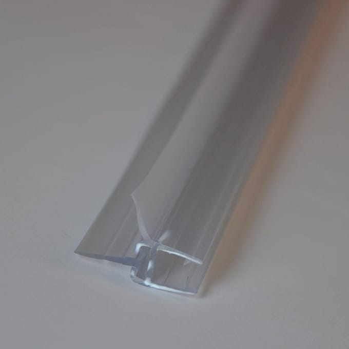 Xellanz Rubberen waterkering 200 x 0,6 cm transparant
