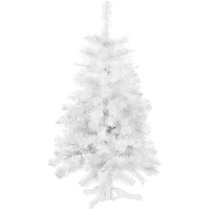 Springos Kunstkerstboom | Besneeuwd Witte Spar | 220 cm | Zonder Verlichting