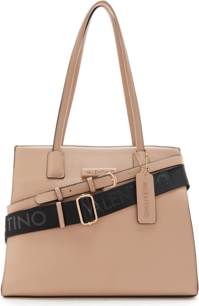 VALENTINO Shopper Schoudertas Shopping Bag Beige