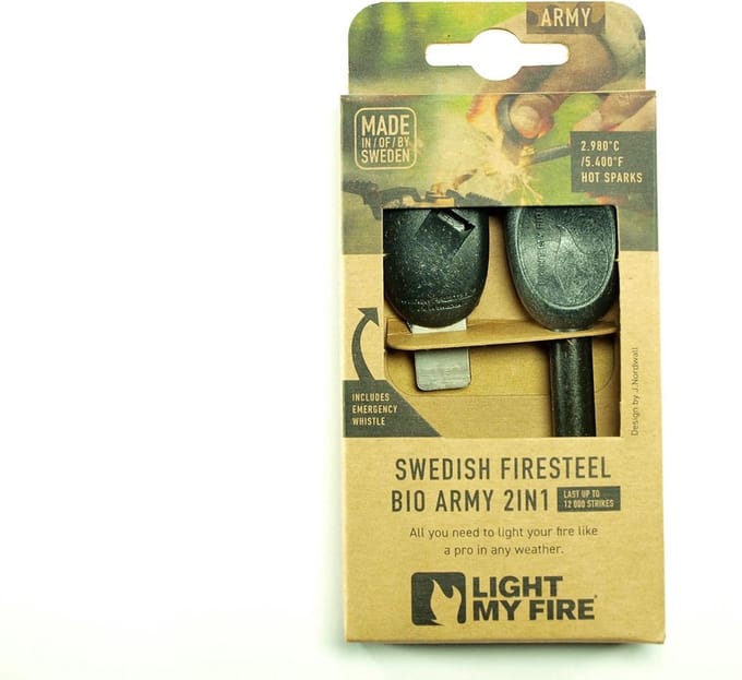 Light my fire firesteel army slaty black