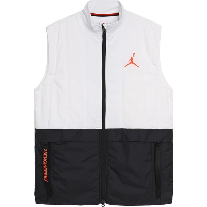 Gilet Matelassé Jordan AS 23 Engineered pour Homme L white