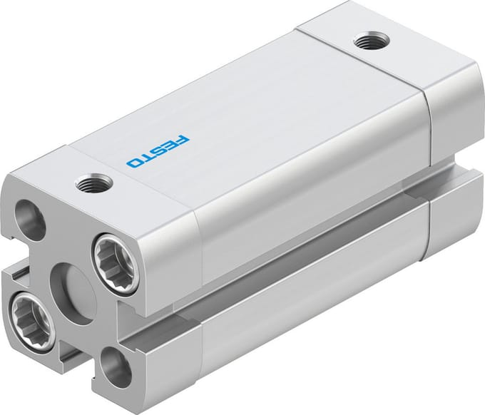 Festo Compacte Cilinder 12mm Boring 30mm Slag ISO 21287 Dubbelwerkend - 536216 - P2BJA