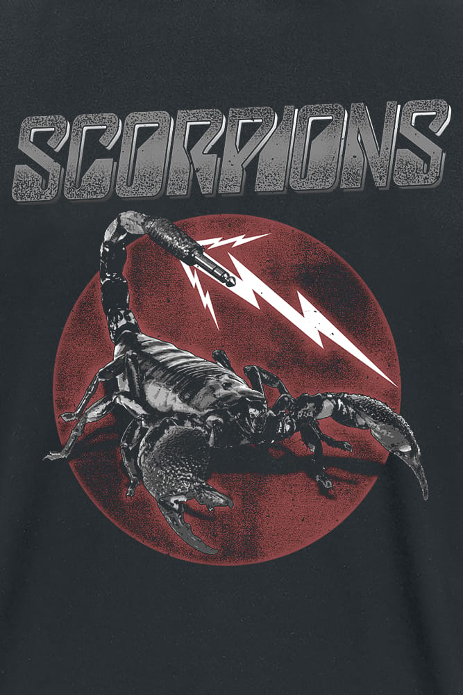 Scorpions T-shirt - 7 Jack Plug - S tot 3XL - voor Mannen - zwart