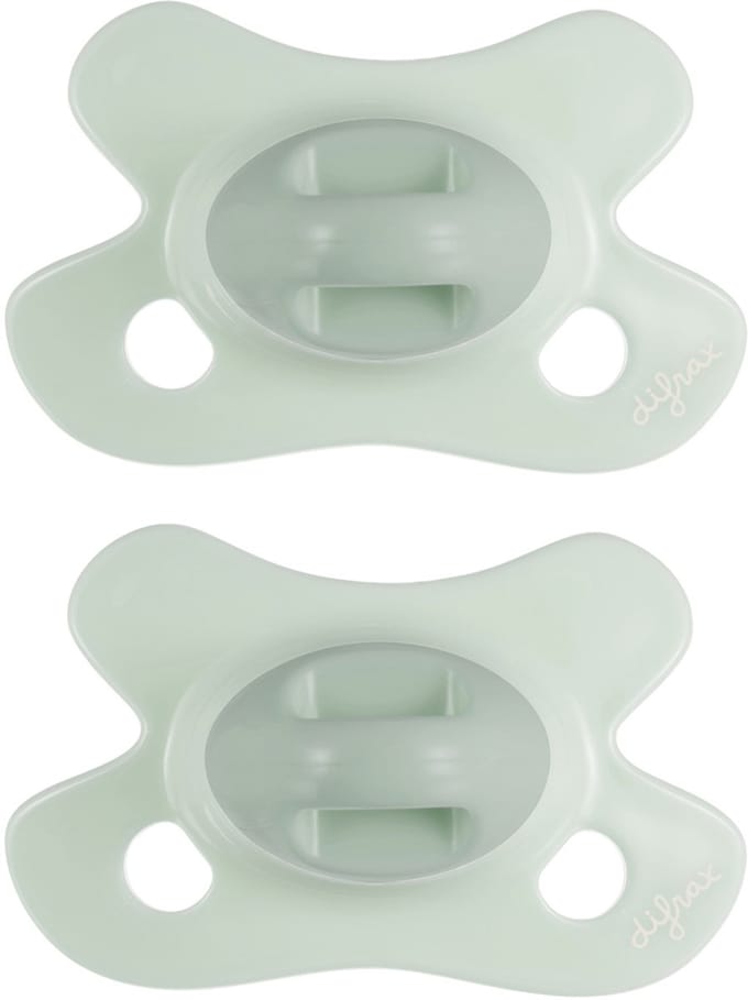 Difrax Fopspeen Dental - Newborn - Lichtgroen - 2 Stuks