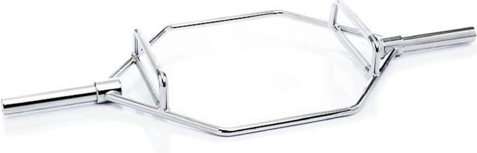 Muscle Power Olympische Hex Bar - Shrug Bar - Trap Bar - 160 cm