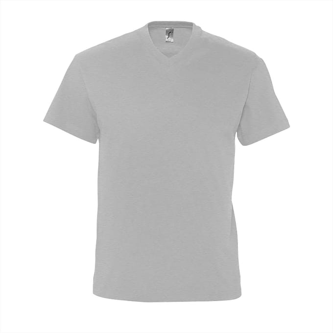 SOL'S V-Neck T-Shirt Victory L151 - Grey Melange - S