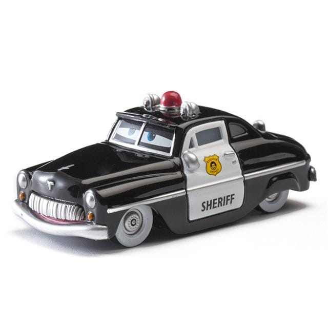 Jouet voiture Pixar Flash McQueen Jackson Storm Martin Sally Shérif 1:55 Alliage Moulage sous pression garçon Cadeau de Noël