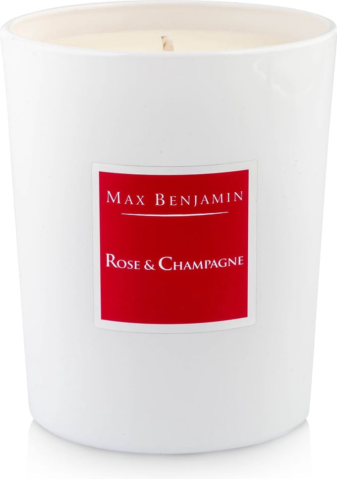 Geurkaars - Max Benjamin - Rose & Champagne - 40 branduren