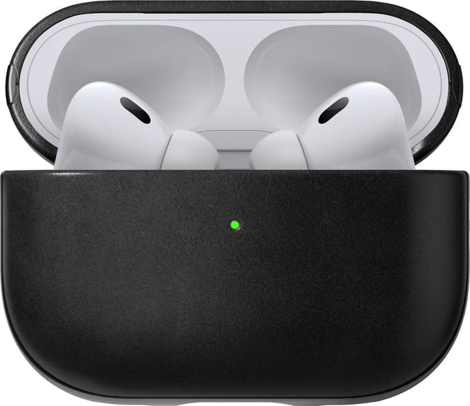 Nomad Airpods Case - pro 2 - Horween Leder - Zwart