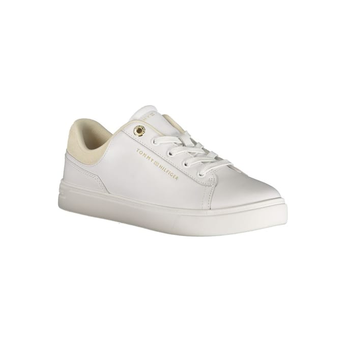 Tommy Hilfiger Bianco Polyurethaan Dames Sneaker